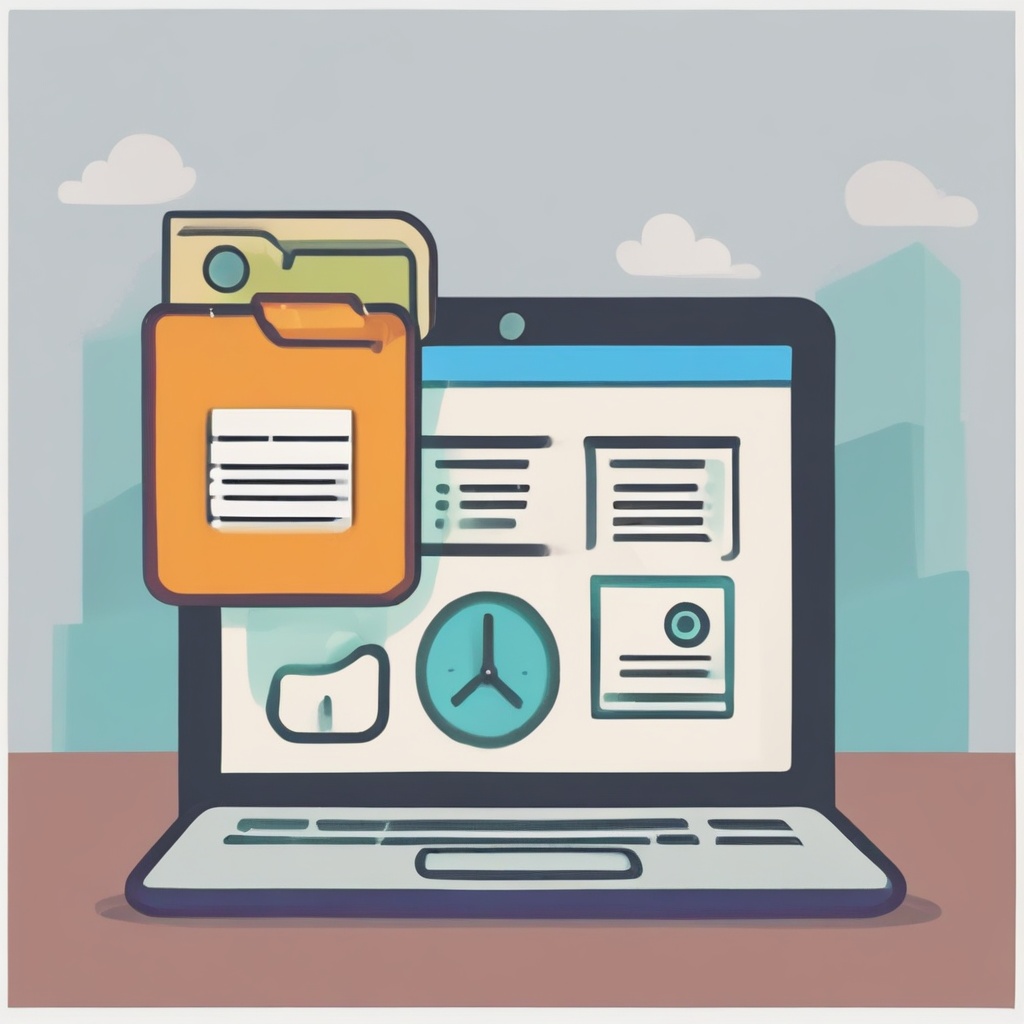 Online loan application icon